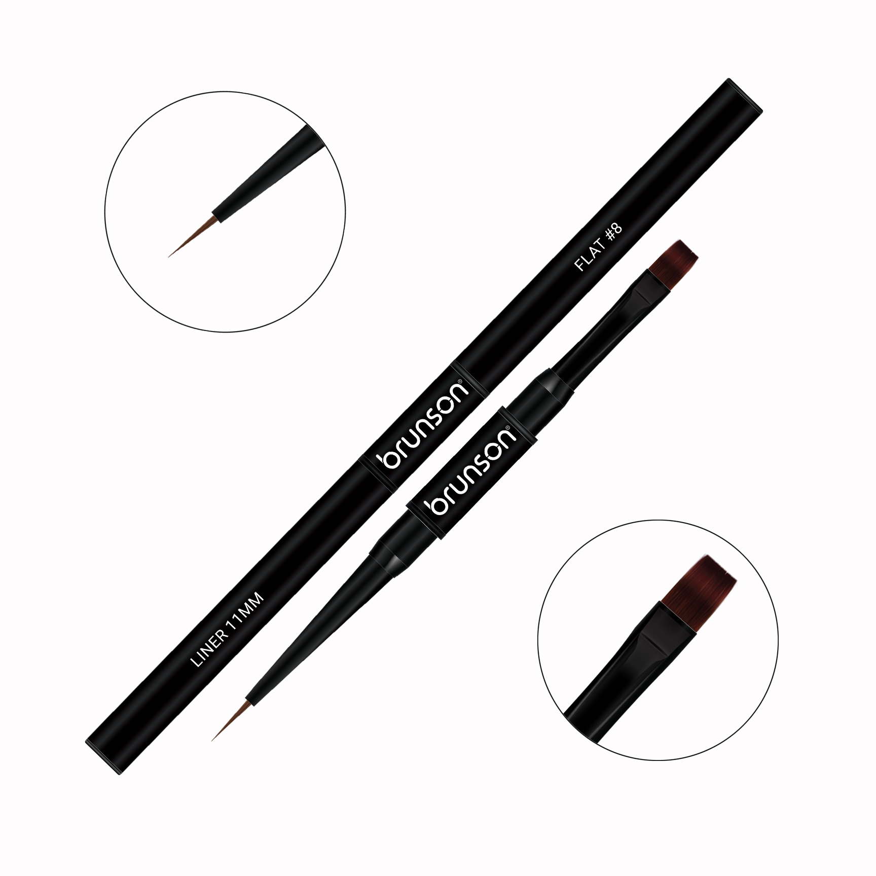 Brunson professional nail art brushes Dubai