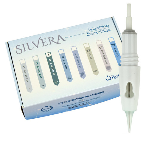 5 Prong Needle Round for Silvera Machine 15/Box SILNR5