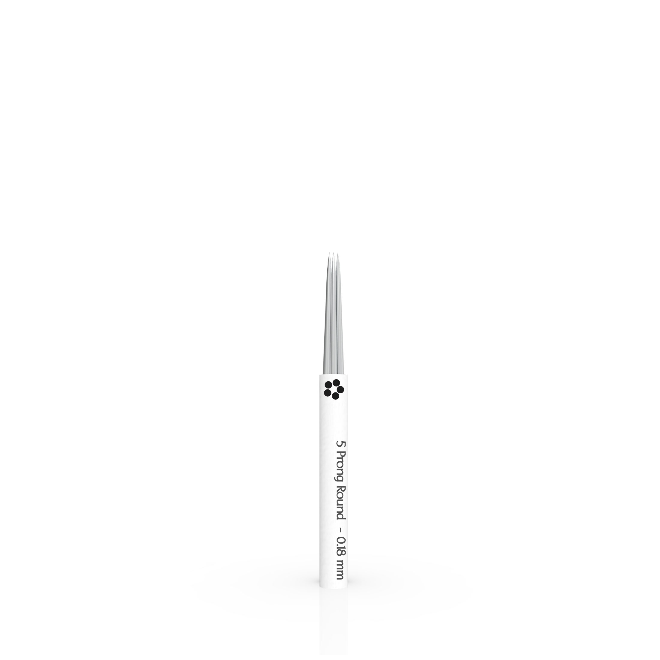 Microblading Needle  5 Prong   Round Sterilized  Needle