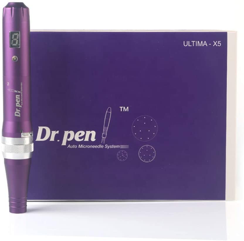Electric Auto Wireless Dr.Pen Ultima X5 Microneedling Pen Derma Pen Skin Care Tool,Including 2 Pcs Cartridges Needles UX5