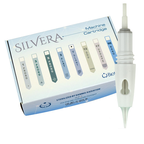 7 Prong Needle, Slanted for Silvera Machine 15/Box SILNS7