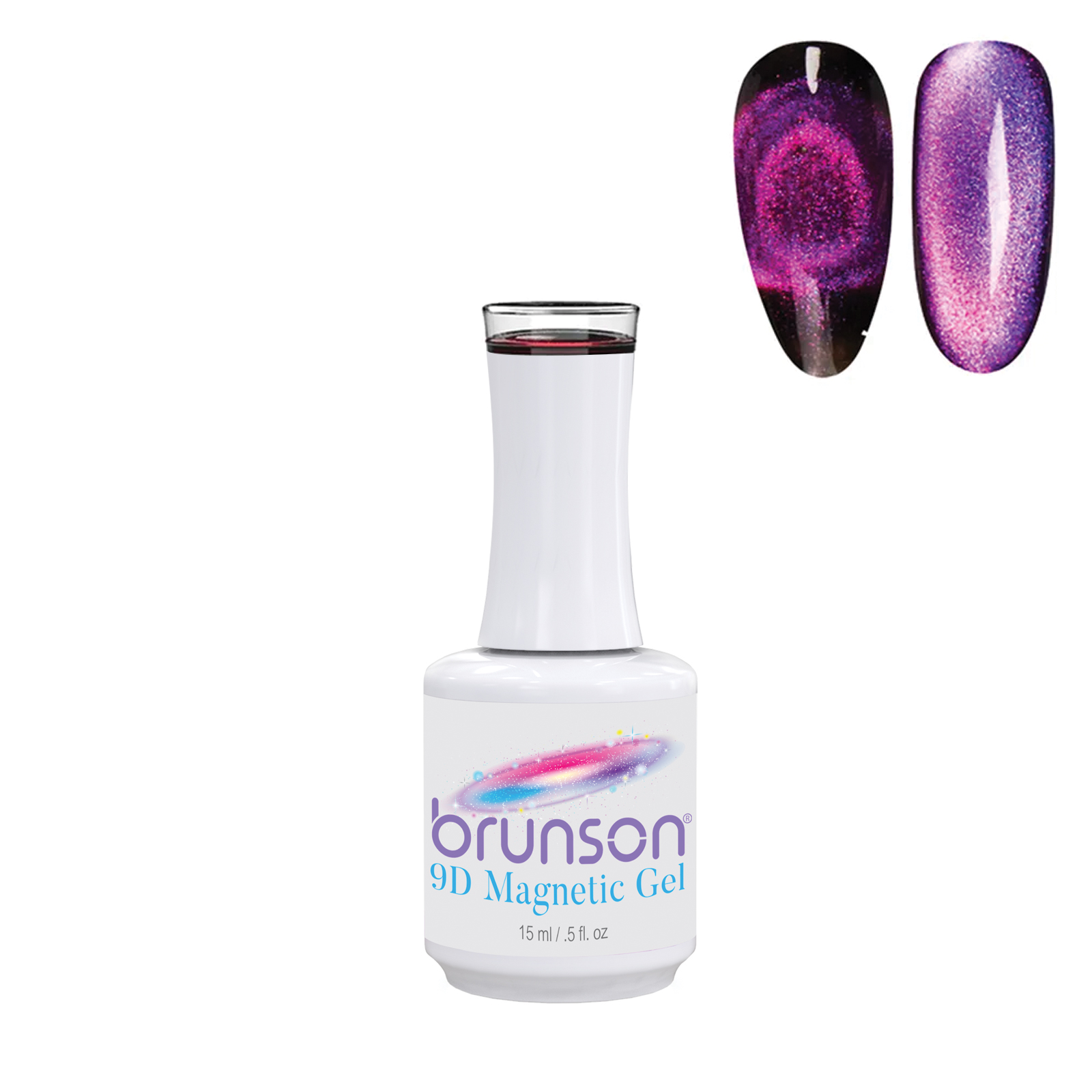 9D Magnet Cat Eyes Gel Nail Polish New Art UV LED Polish Primer Soak Gel Lacquer Colored Cat Eye Gel Gelish Nail Art B9D02