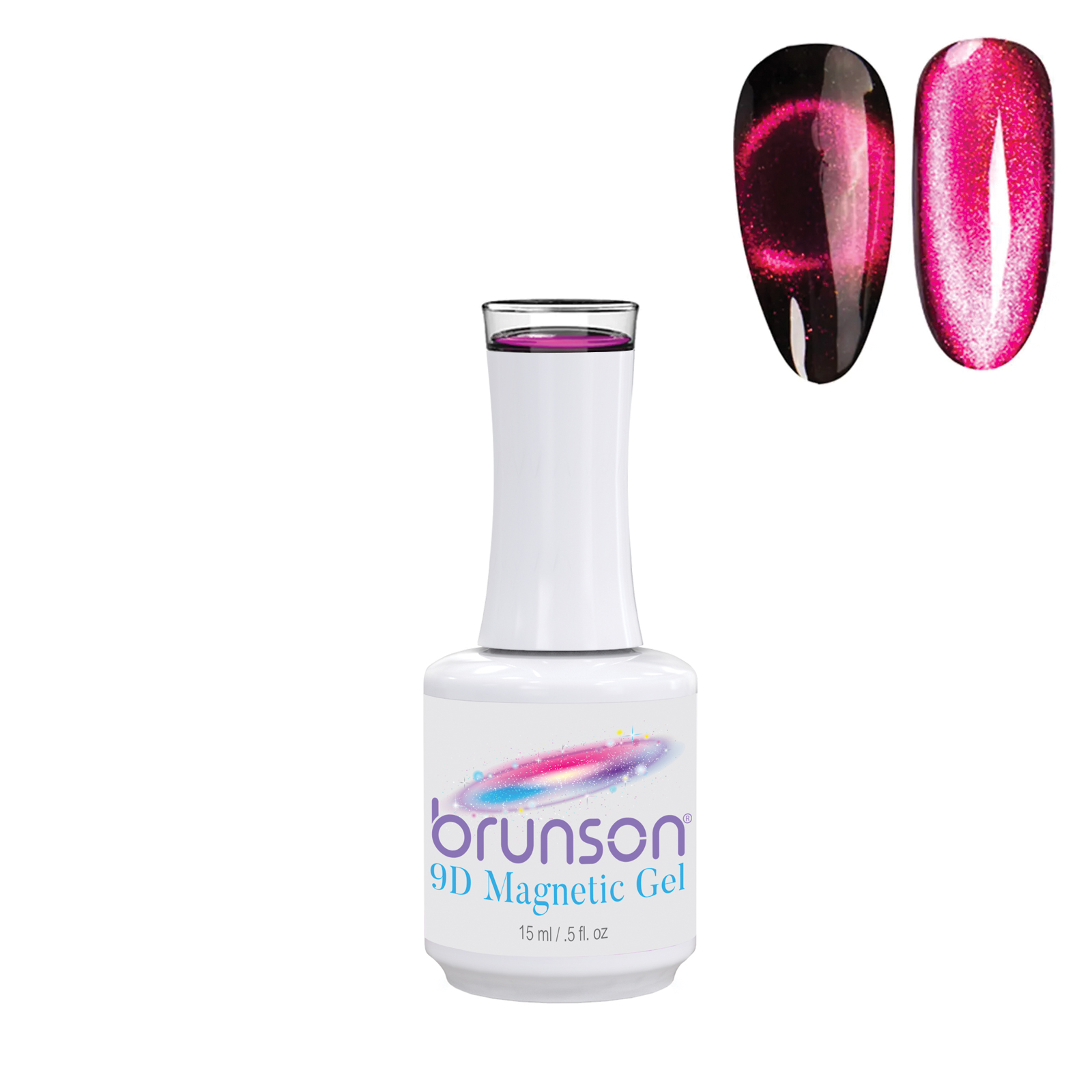 9D Magnet Cat Eyes Gel Nail Polish New Art UV LED Polish Primer Soak Gel Lacquer Colored Cat Eye Gel Gelish Nail Art B9D03