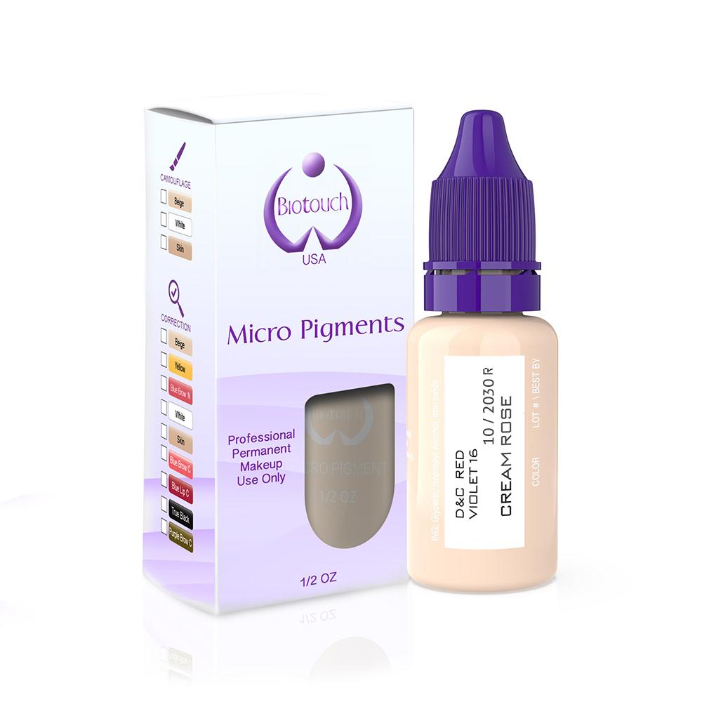 Micro Pigment - Cream Rose - Biotouch Permanent Makeup Ink ROSCR