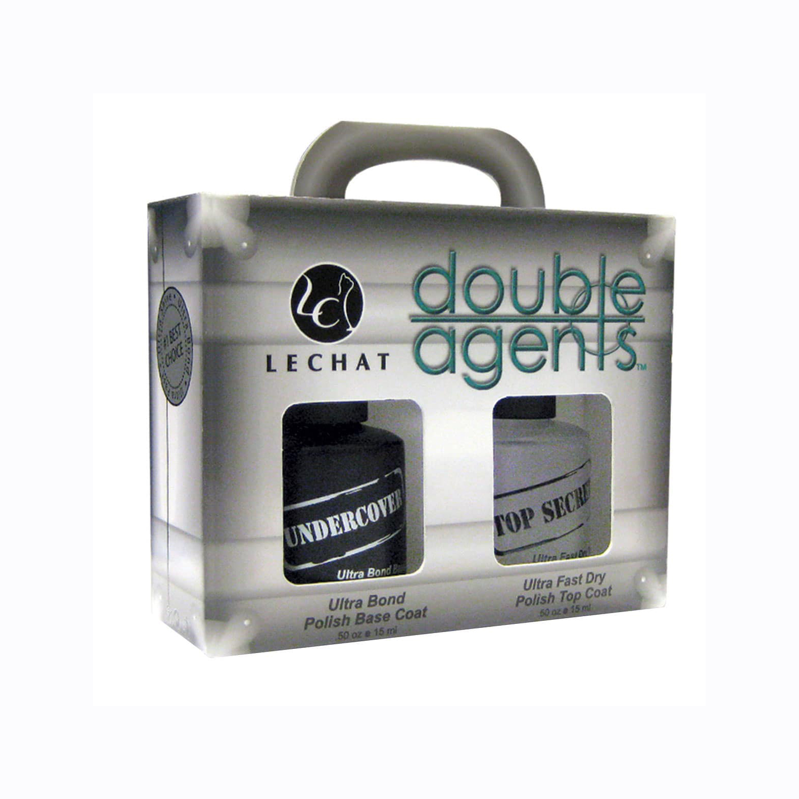 Lechat Top Secret Base & TopCoat Super Shine Fast Dry for Nail Polish DA2P01