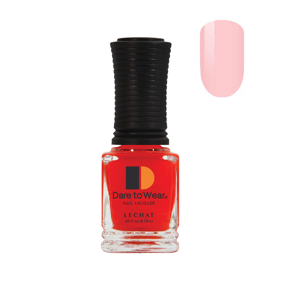Dare to Wear Nail Polish Shine & Last Lacquer 15ml nail paintPink Clarity DW54