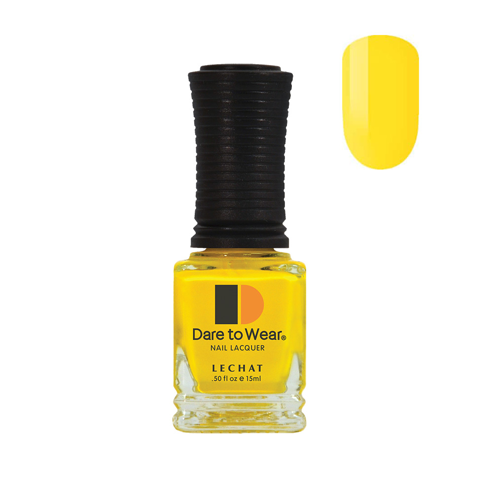 Dare to Wear Nail Polish Shine & Last Lacquer 15ml nail paintLemon Drop DW118