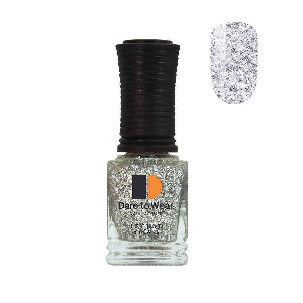 Dare to Wear Nail Polish Shine & Last Lacquer 15ml nail paint Titanium DW134