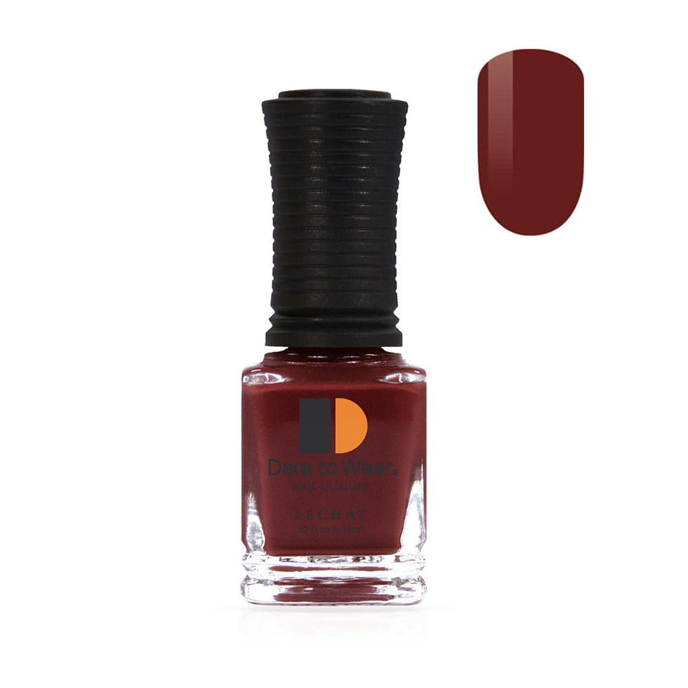 Long lasting Nail Polish Color Burgundy cream finish 15ml by LeChat Nail Lacquer Athena DW207