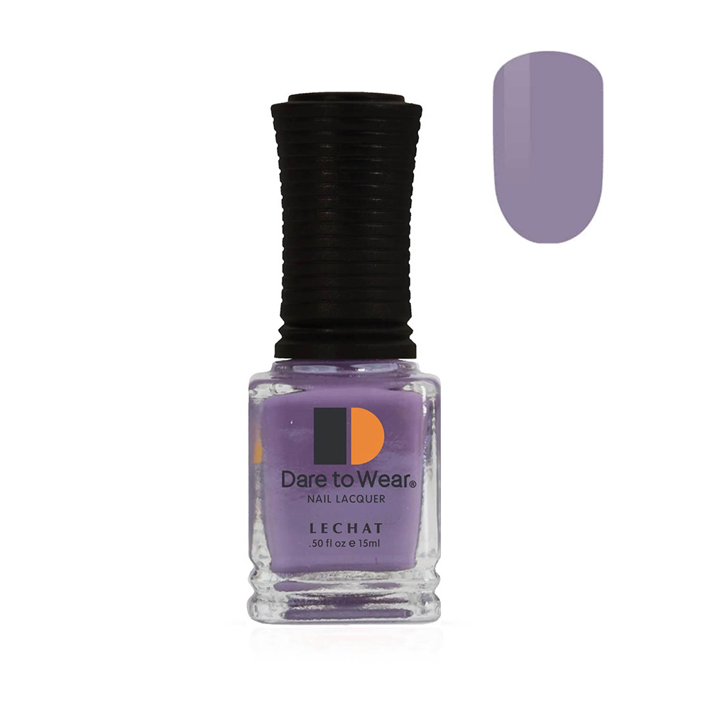 Long lasting Nail Polish Color Dark-Smoky Lavender 15ml by LeChat Nail Lacquer Midnight Rendezvous DW245