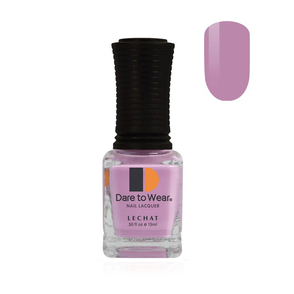 Long lasting Nail Polish Color light Pinkish Purple 15ml by LeChat Nail Lacquer Snapdragon DW248