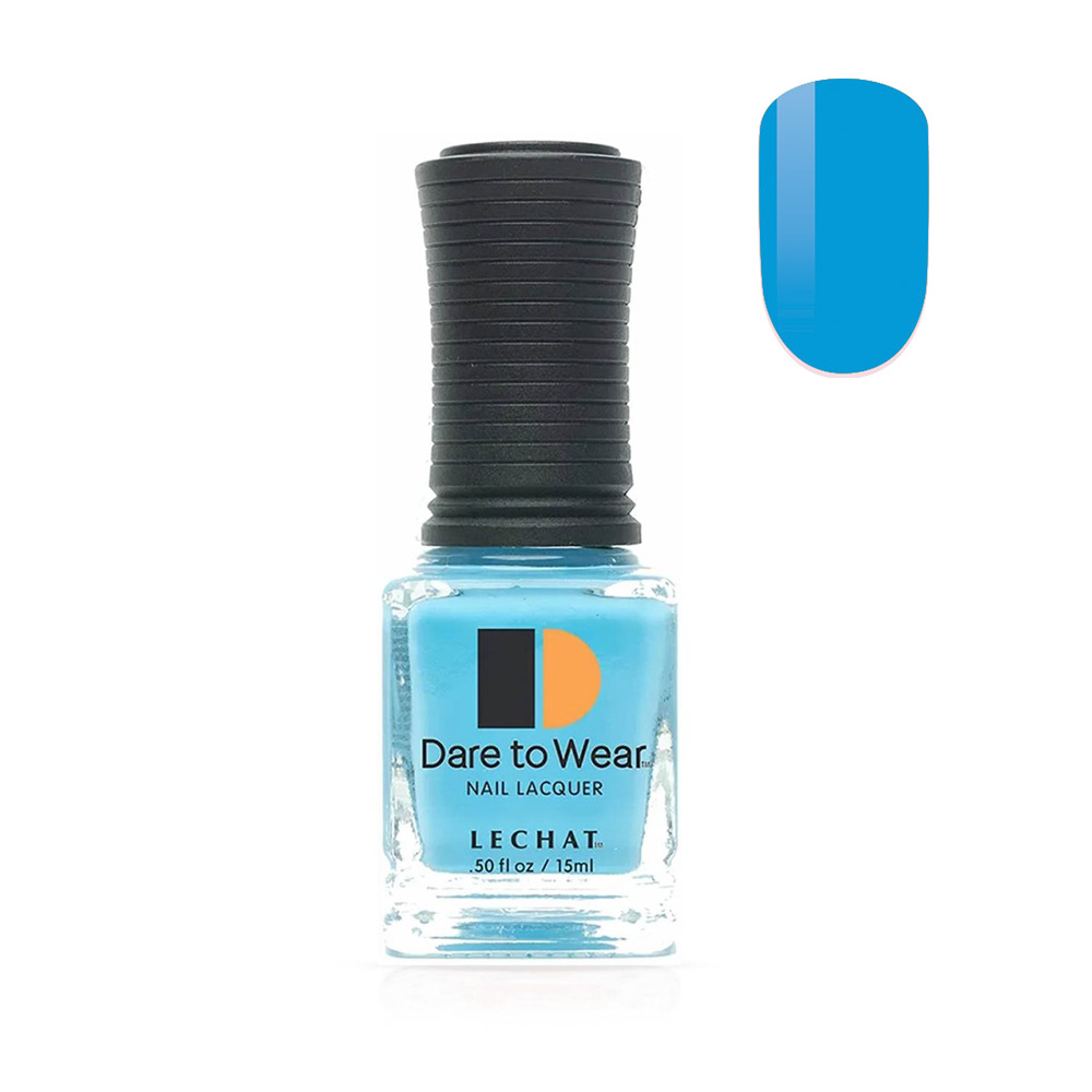 Nail Polish Color an Ocean Blue Cream by LeChat Lacquer Blue-tiful Smile 15ml DW258