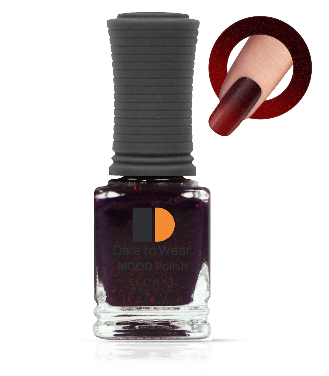 Temperature Change Mood Color Gel Polish DIY Nail Art UV Gel Polish Scarlet Stars 15ml DWML13