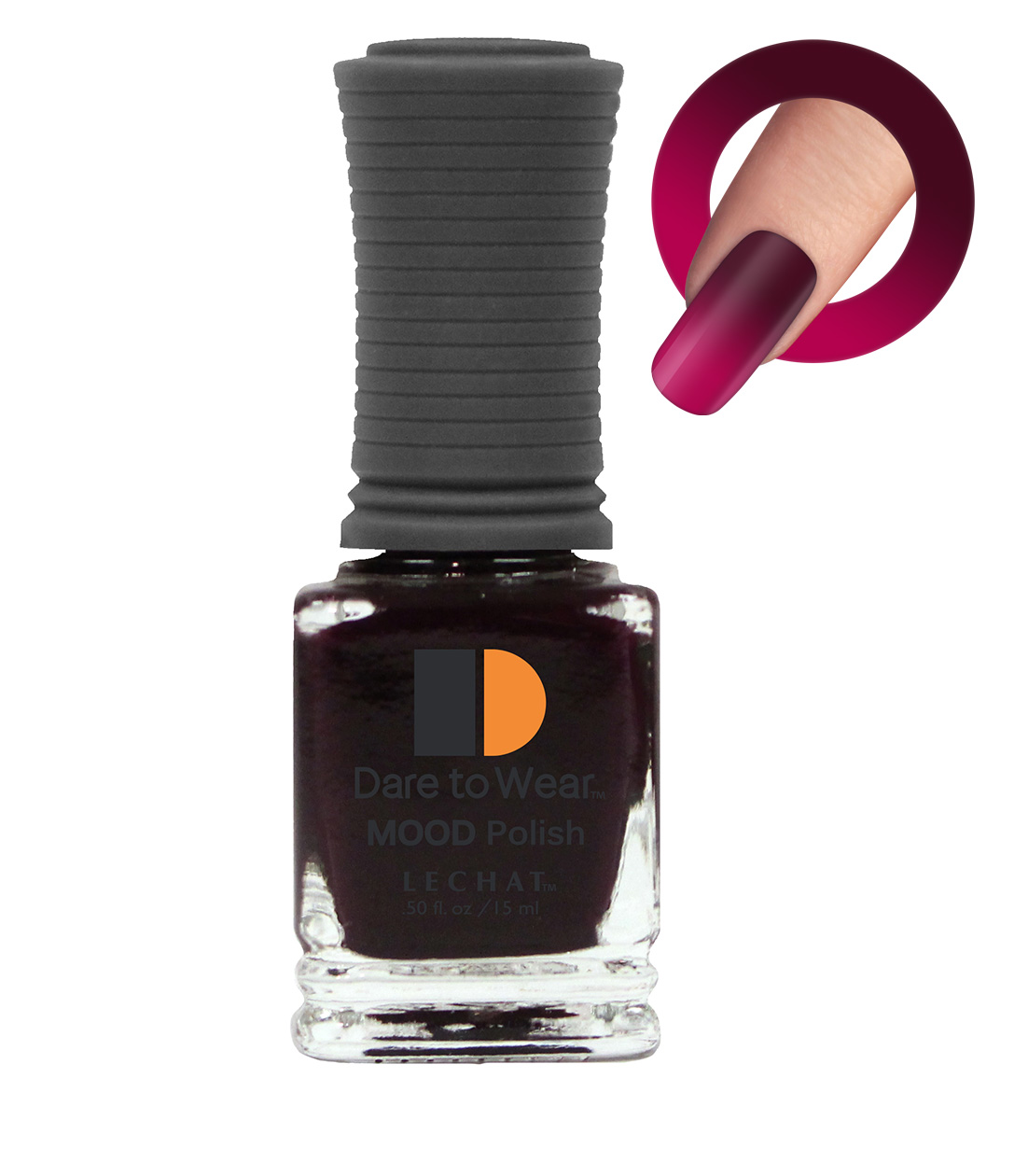 Temperature Change Mood Color Gel Polish DIY Nail Art UV Gel Polish Crimson Nightfall 15ml DWML18