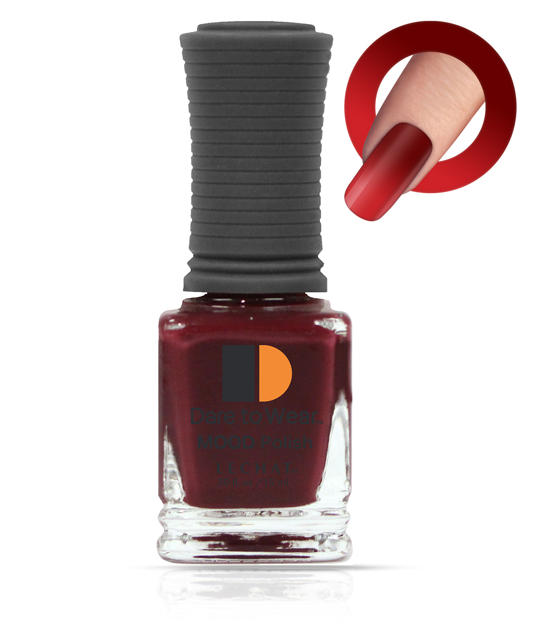 Temperature Change Mood Color Gel Polish DIY Nail Art UV Gel Polish Dark Rose 15ml DWML34
