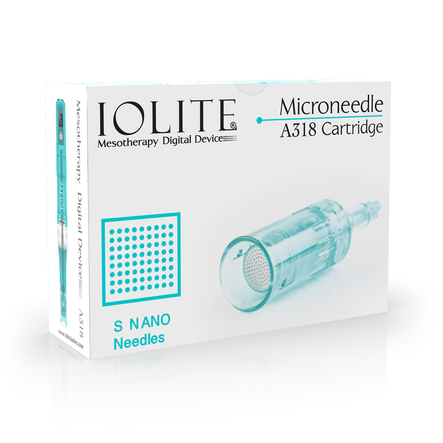 Square Needles Iolite Mesotheorapy Digital Device Microneedle A318 Cartridge IMTNS