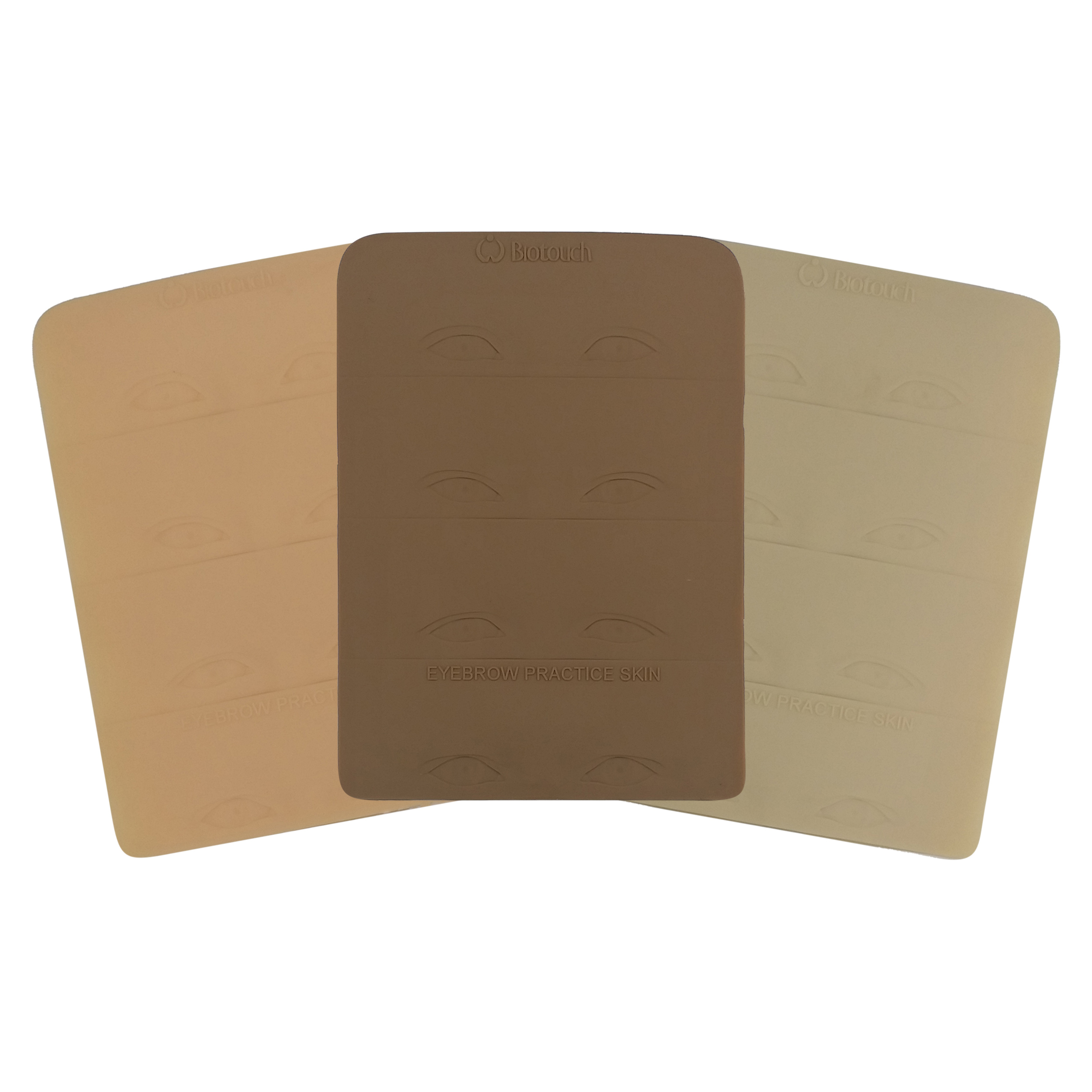 Brow & Eye 3 Color Tone Practice Sheets 3DPE3