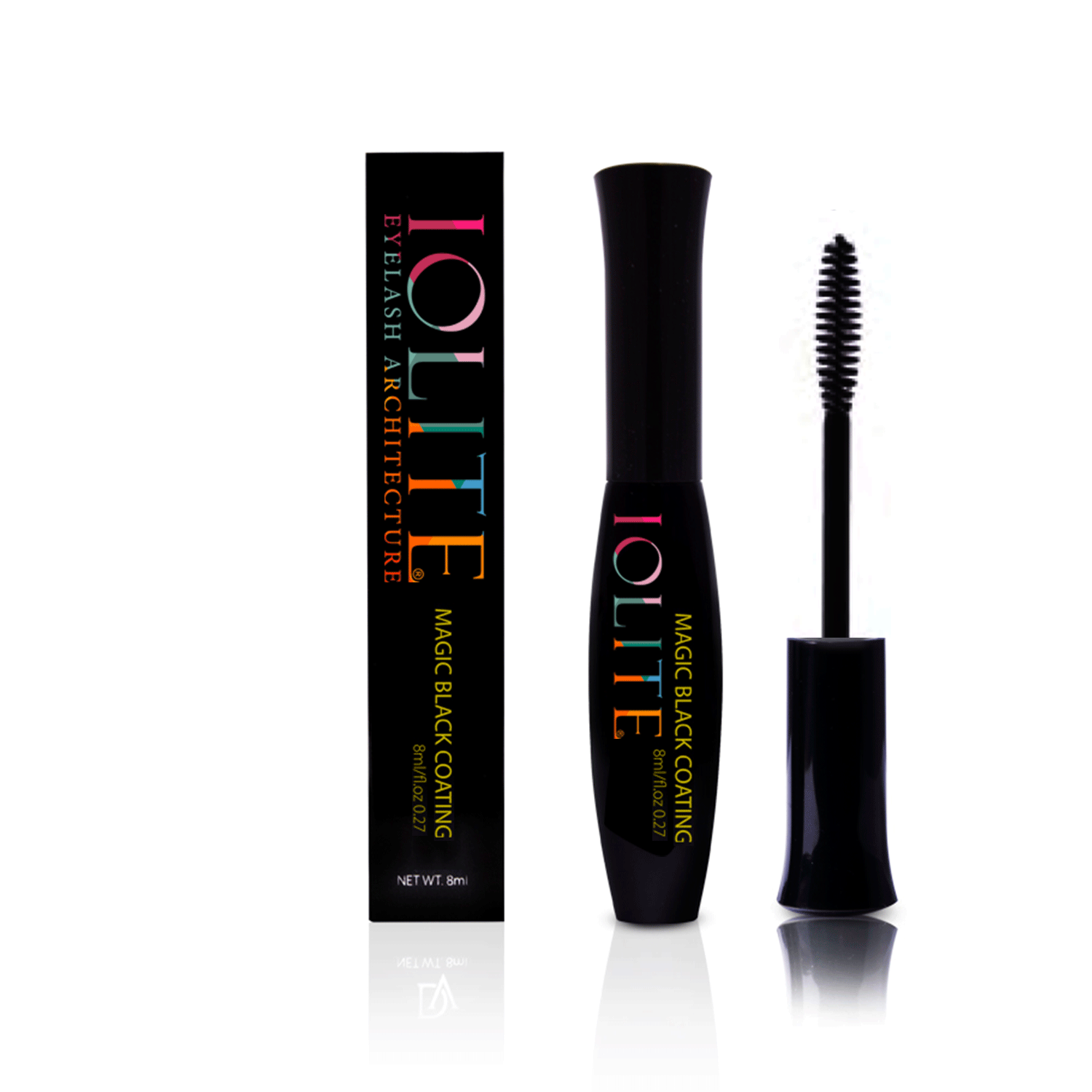 IOLITE Essence Lash & Brow Gel Magic Black Coating Mascara 10ml IMBM