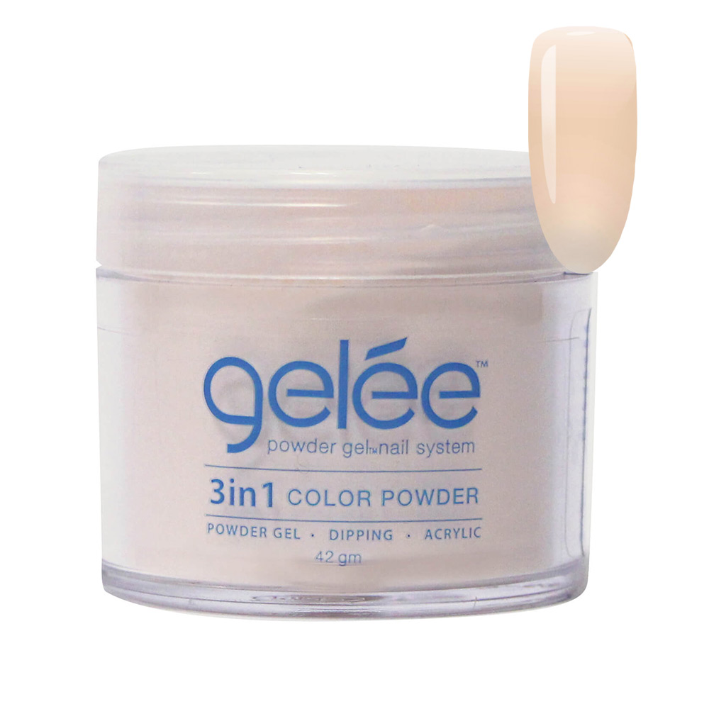 Nail Dipping Color Powder Creamy Beige 42g, Dip Acrylic Powder Gel Nail Art Manicure System GCP05