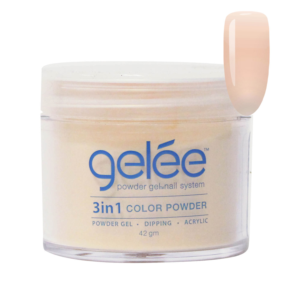 Nail Dipping Color Powder Warm Buff 42g, Dip Acrylic Powder Gel Nail Art Manicure System GCP06