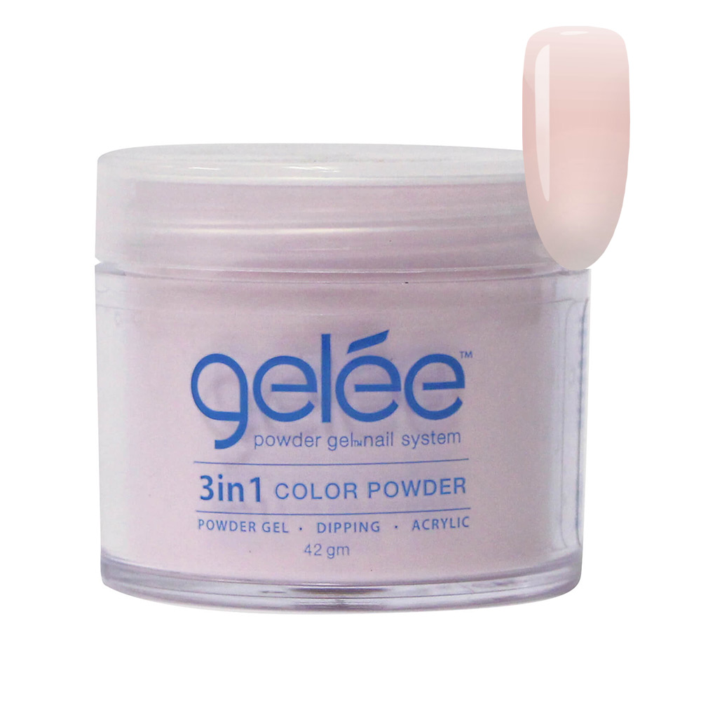 Nail Dipping Color Powder Whisper Pink 42g, Dip Acrylic Powder Gel Nail Art Manicure System GCP07