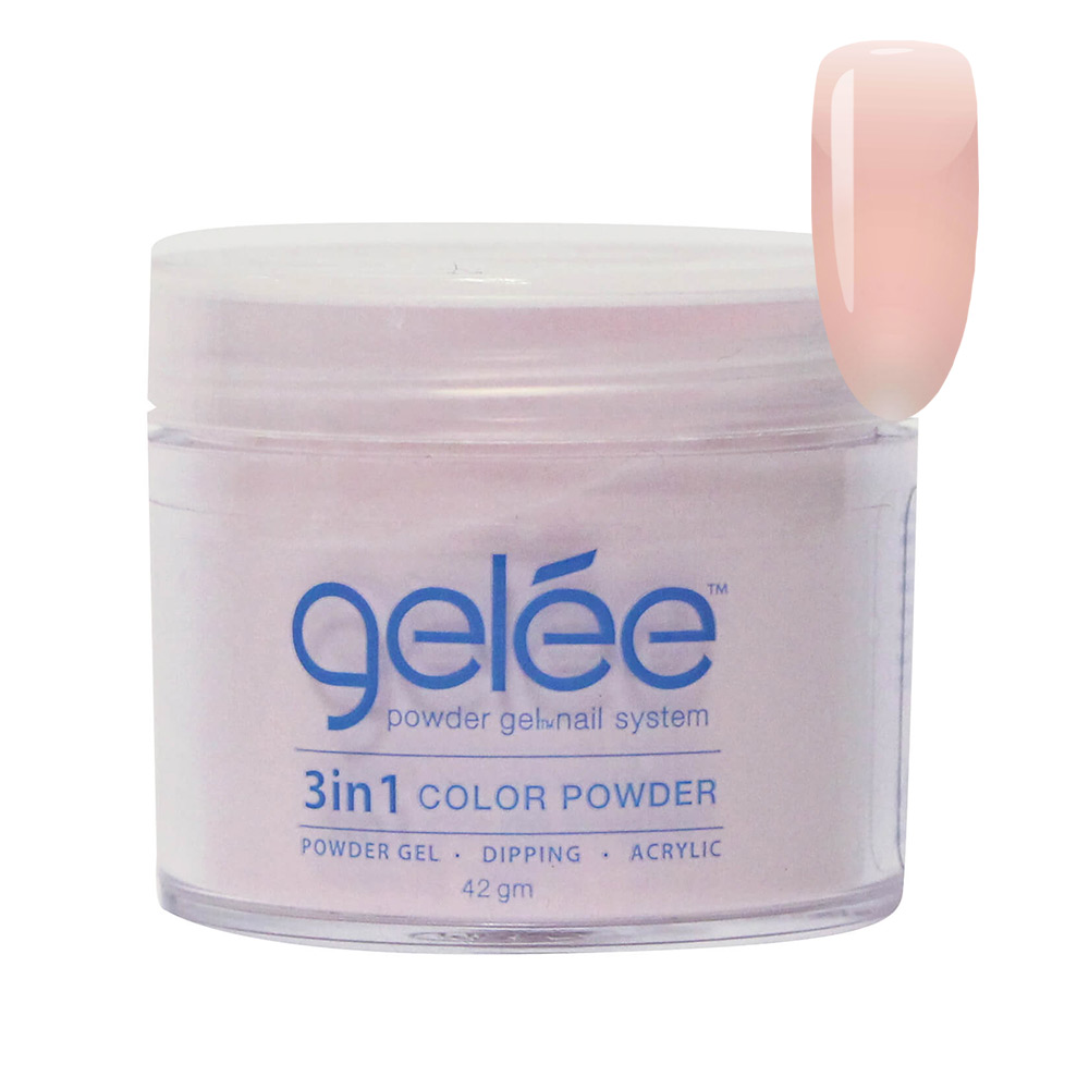 Nail Dipping Color Powder Blush Rose 42g, Dip Acrylic Powder Gel Nail Art Manicure System GCP08