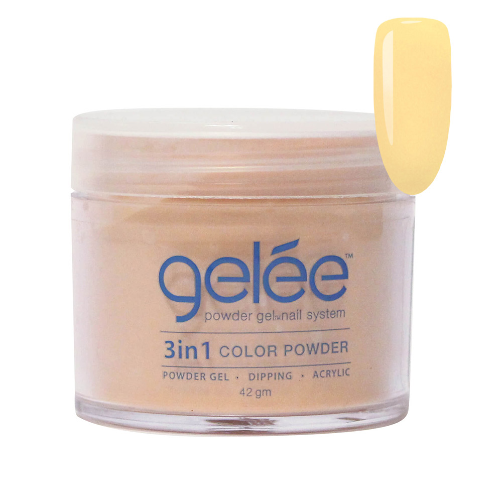 Nail Dipping Color Powder Cantaloupe 42g, Dip Acrylic Powder Gel Nail Art Manicure System GCP16