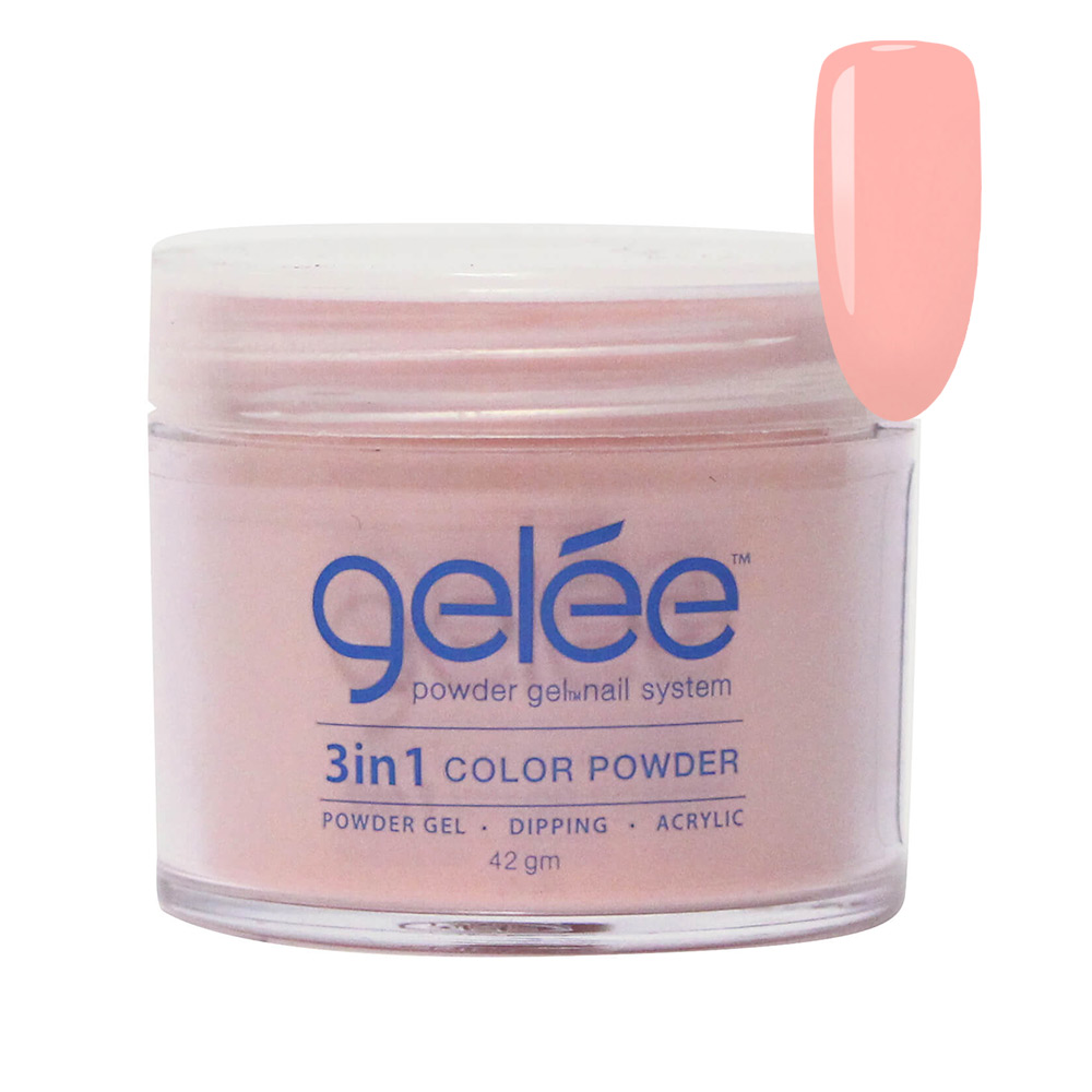 Nail Dipping Color Powder Papaya 42g, Dip Acrylic Powder Gel Nail Art Manicure System GCP18