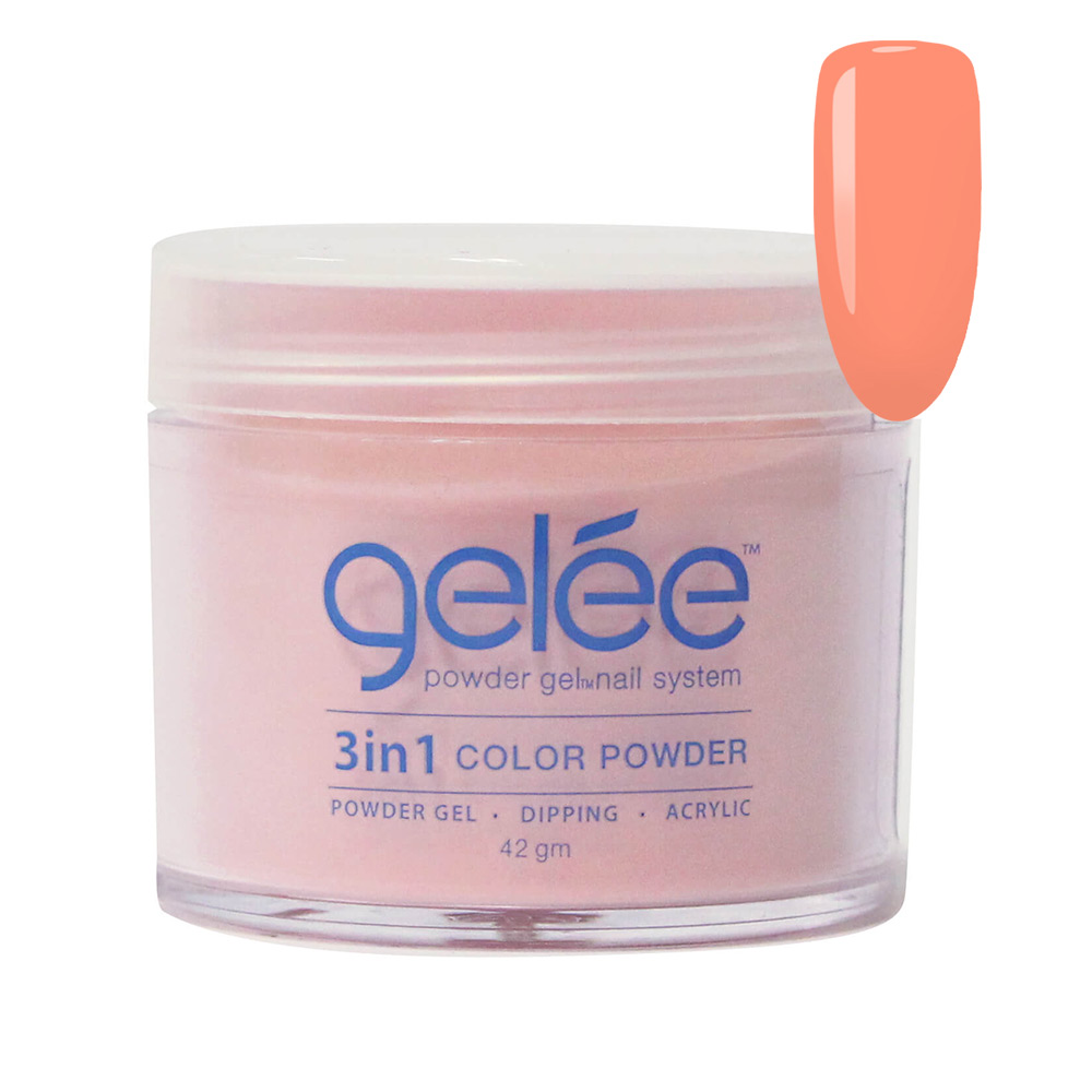 Nail Dipping Color Powder Pumpkin Pie 42g, Dip Acrylic Powder Gel Nail Art Manicure System GCP24