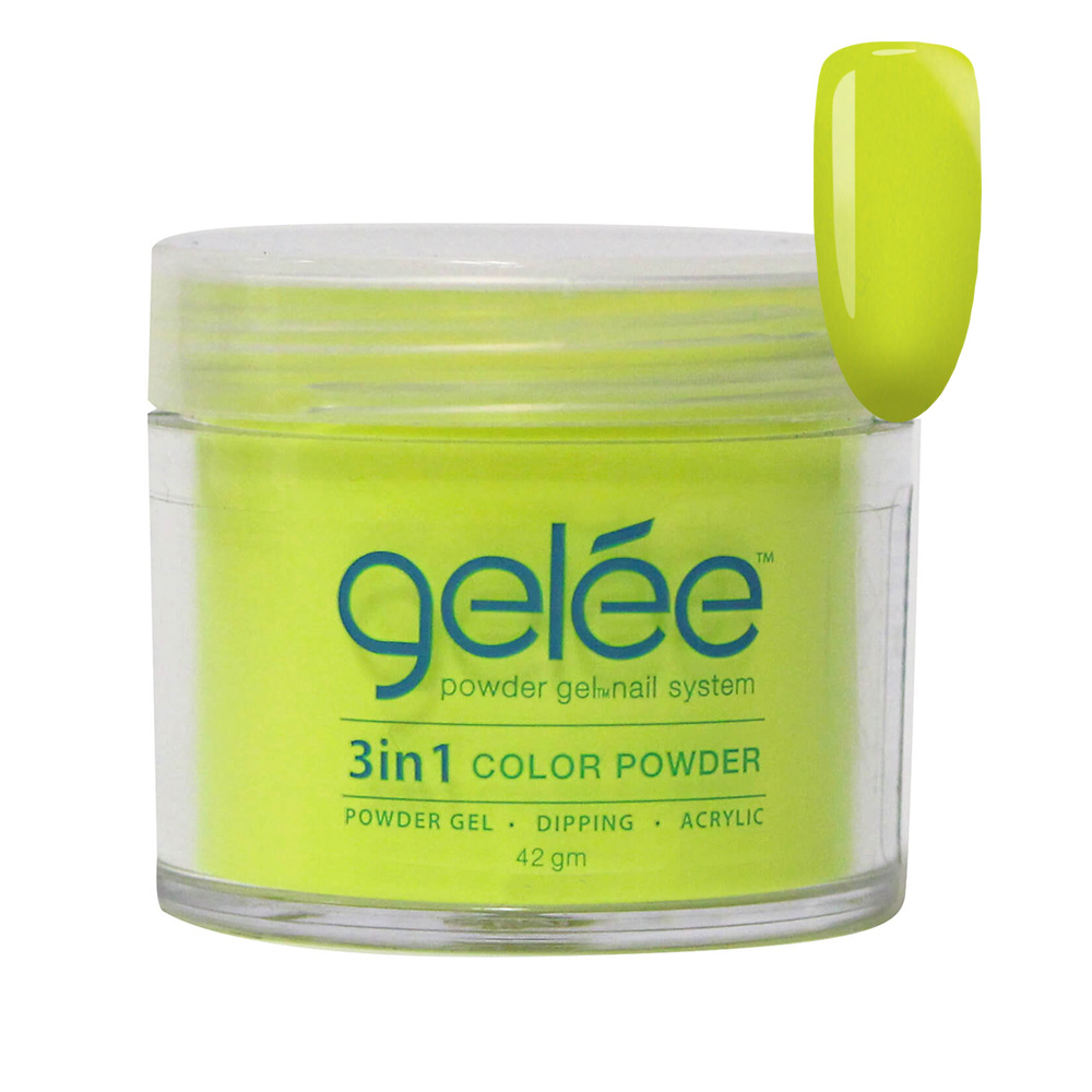 Nail Dipping Color Powder Citrus Lime 42g, Dip Acrylic Powder Gel Nail Art Manicure System GCP32