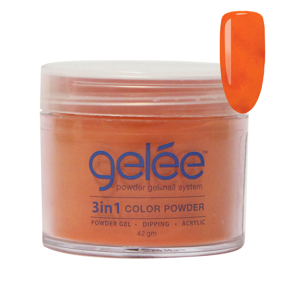 Nail Dipping Color Powder Mandarin 42g, Dip Acrylic Powder Gel Nail Art Manicure System GCP35