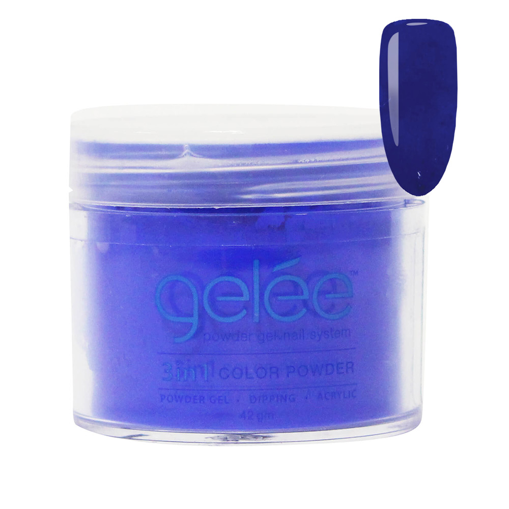 Nail Dipping Color Powder Blue Crush 42g, Dip Acrylic Powder Gel Nail Art Manicure System GCP41