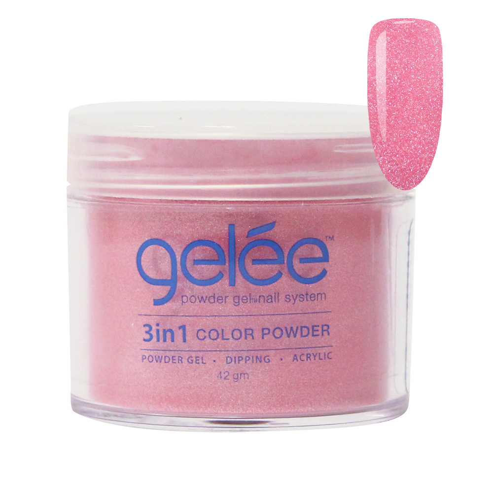 Nail Dipping Color Powder Guava 42g, Dip Acrylic Powder Gel Nail Art Manicure System GCP44