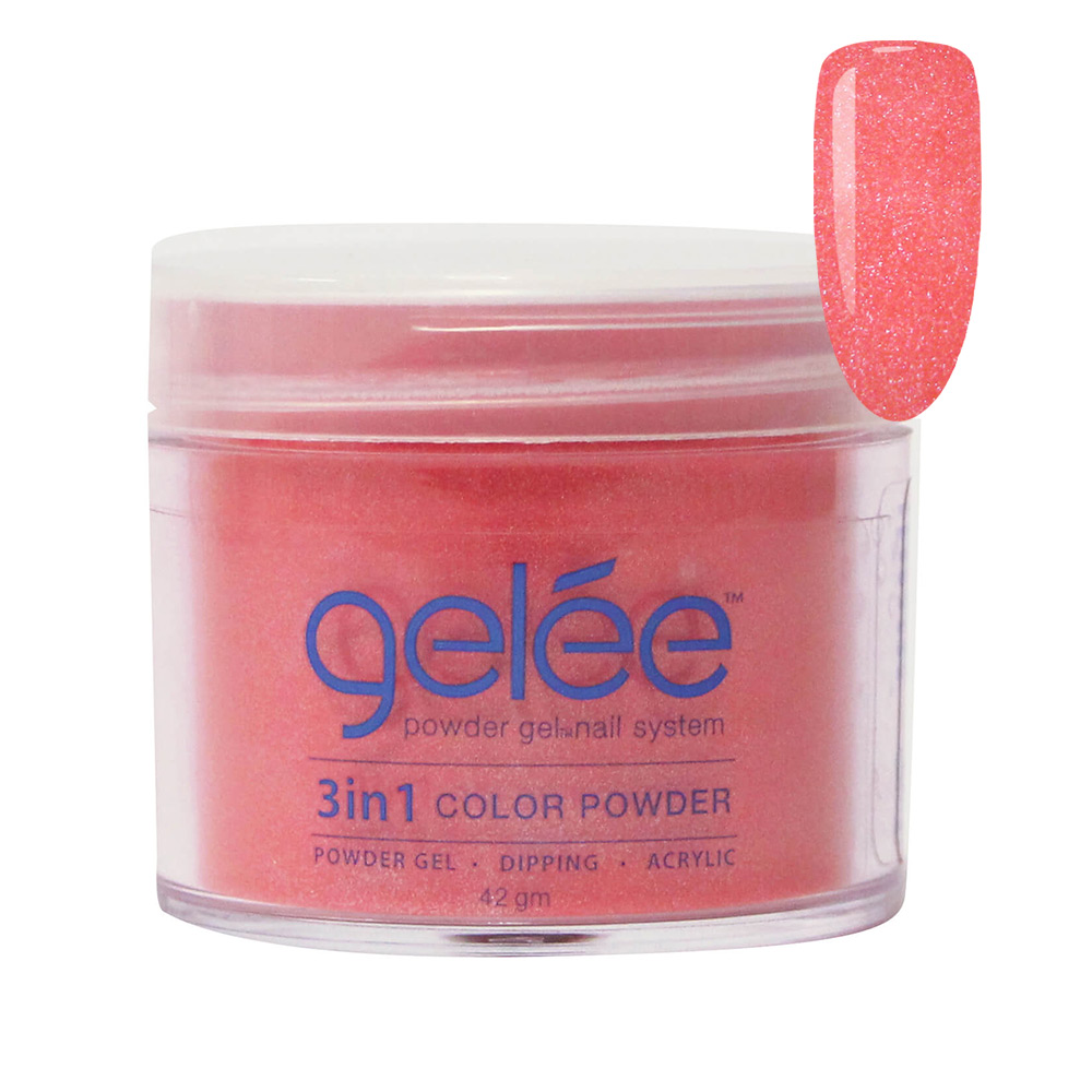 Nail Dipping Color Powder Grapefruit 42g, Dip Acrylic Powder Gel Nail Art Manicure System GCP45