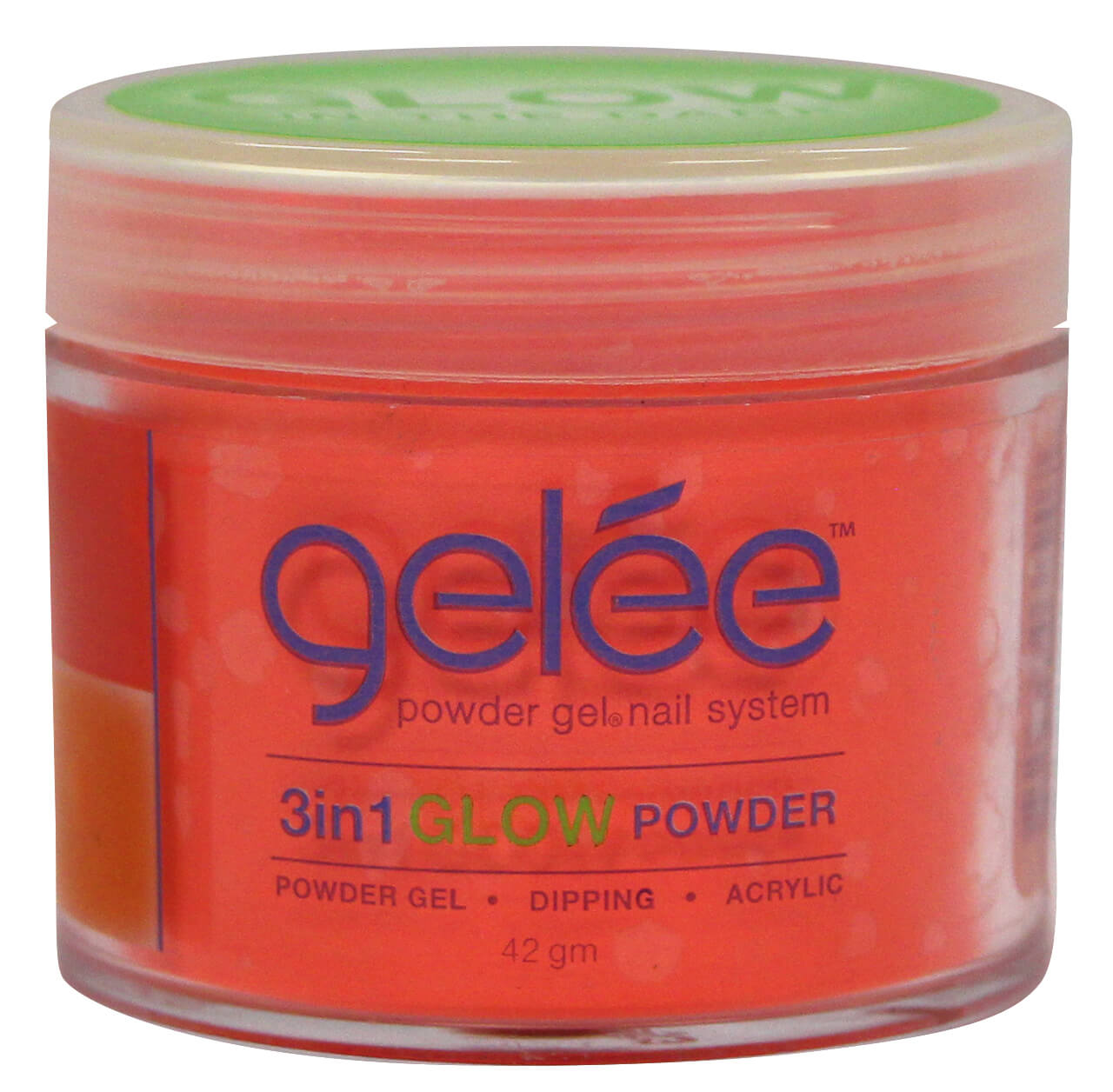 Nail Dipping Glow Powder Party Rock 42g, Dip Acrylic Powder Gel Nail Art Manicure System GCPG10