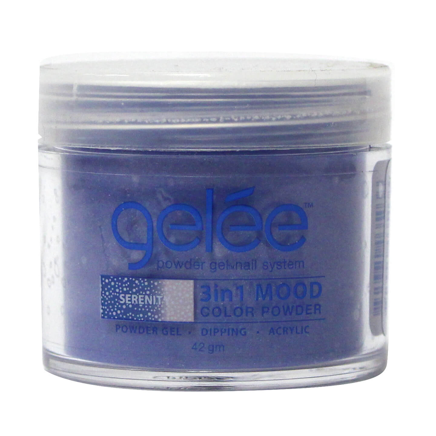Nail Dipping Mood Color Powder Serenity 42g, Dip Acrylic Powder Gel Nail Art Manicure System GCPM03