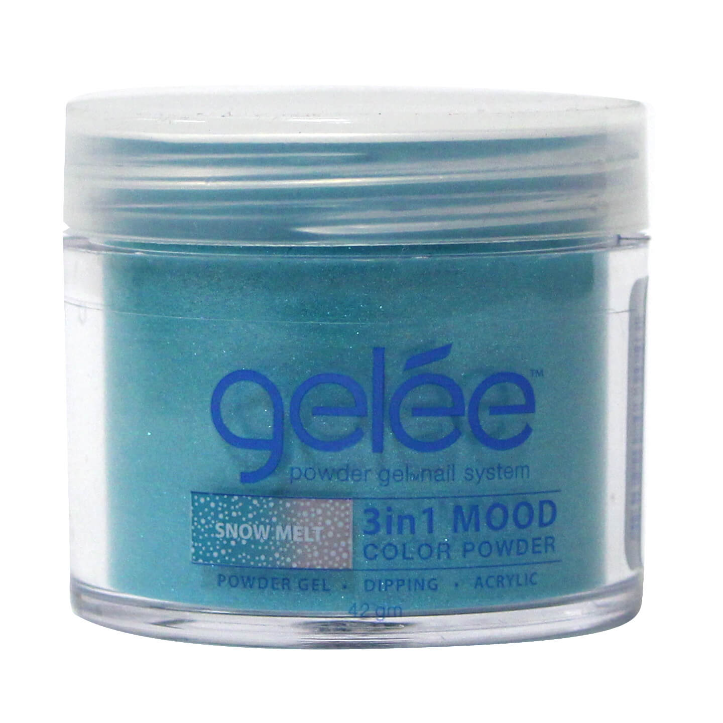 Nail Dipping Mood Color Powder Snow Melt 42g, Dip Acrylic Powder Gel Nail Art Manicure System GCPM04