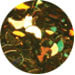 Nail Art Accessories Gliters  EFFX LuminEscence - Gold Moons HFX27
