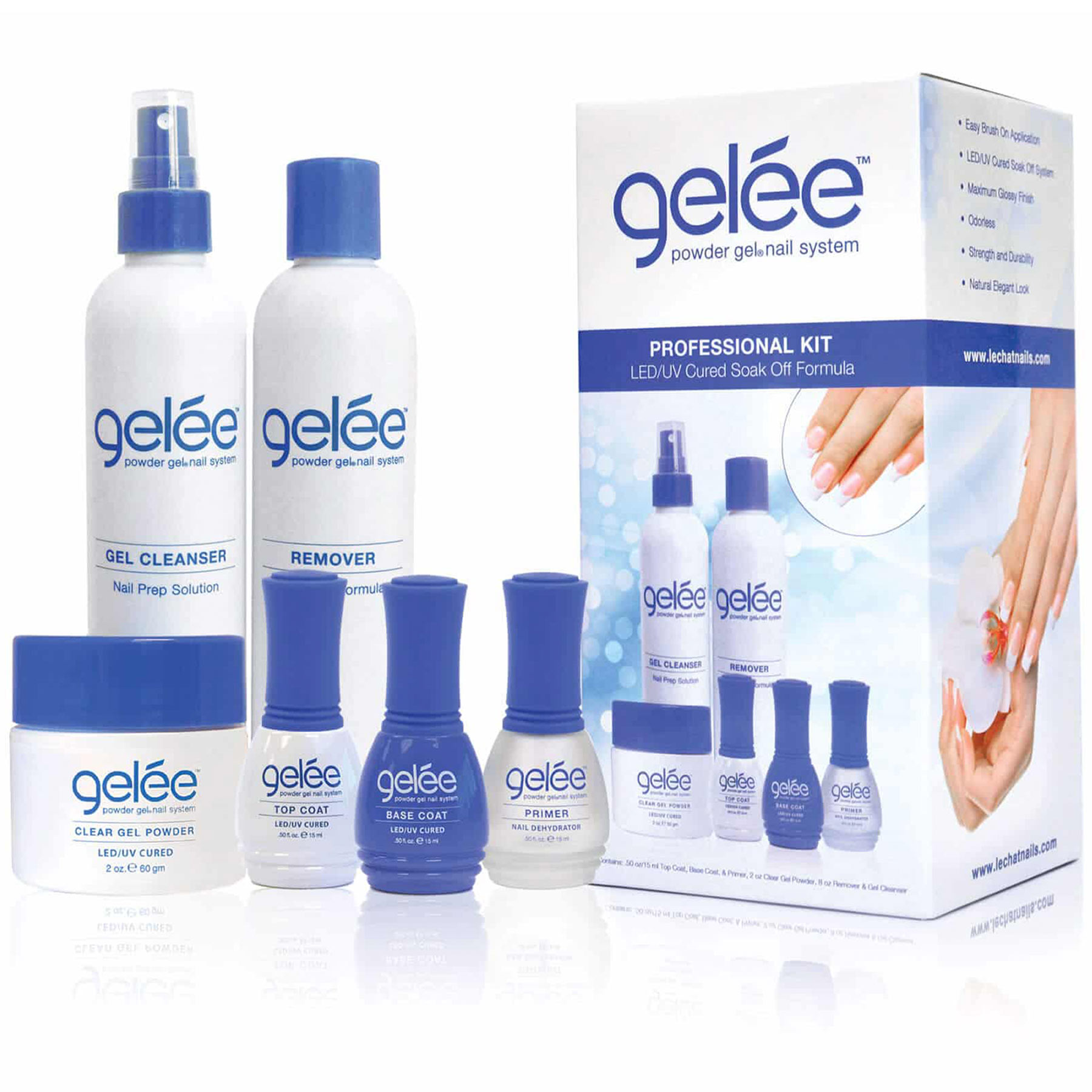 Gelée Powder Gel Nail System - Professional Kit GLK01
