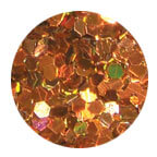 Nail Art Accessories Gliters  EFFX Elegant Sequins - Copper River GFX66