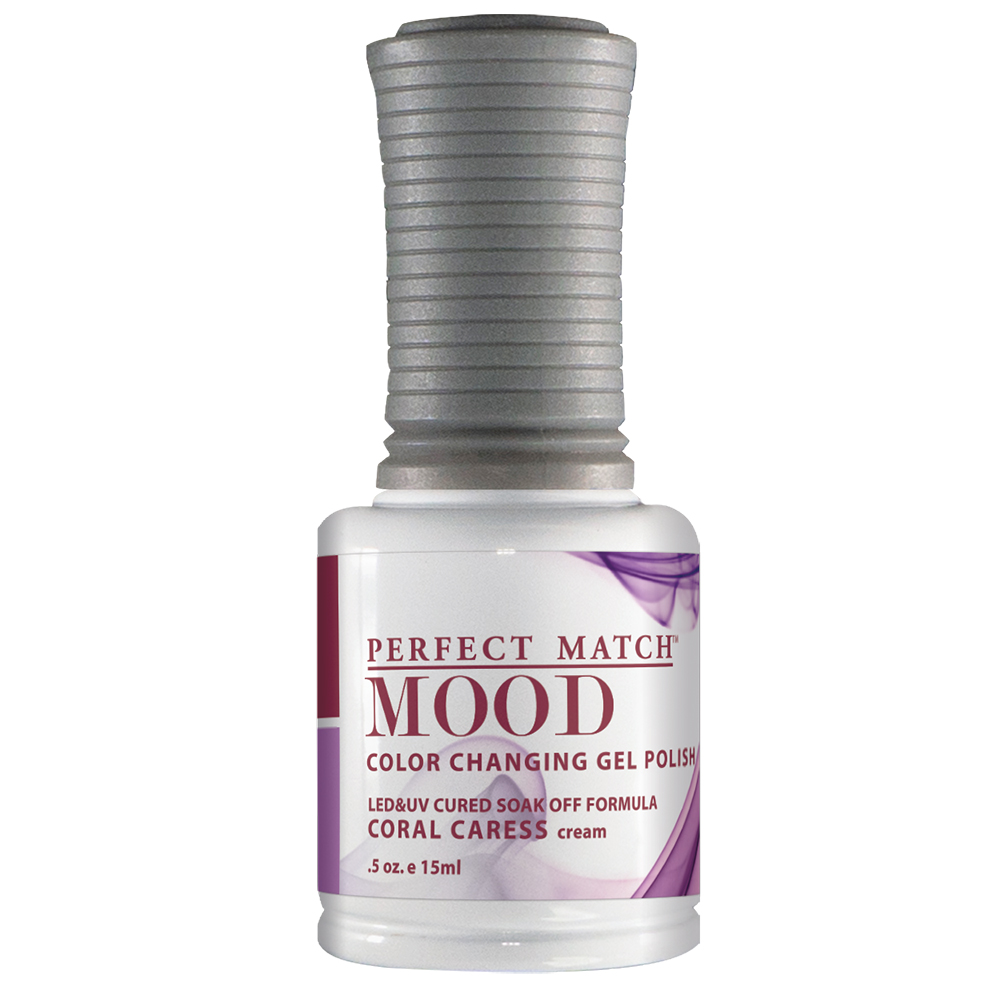 Soak Off Gel UV/LED Gel nail Polish Mood 15ml Coral Caress MPMG11