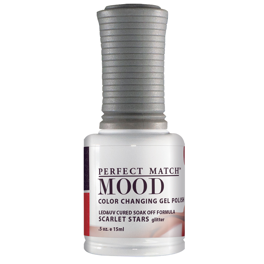 Soak Off Gel UV/LED Gel nail Polish Mood 15ml Scarlet Stars MPMG13