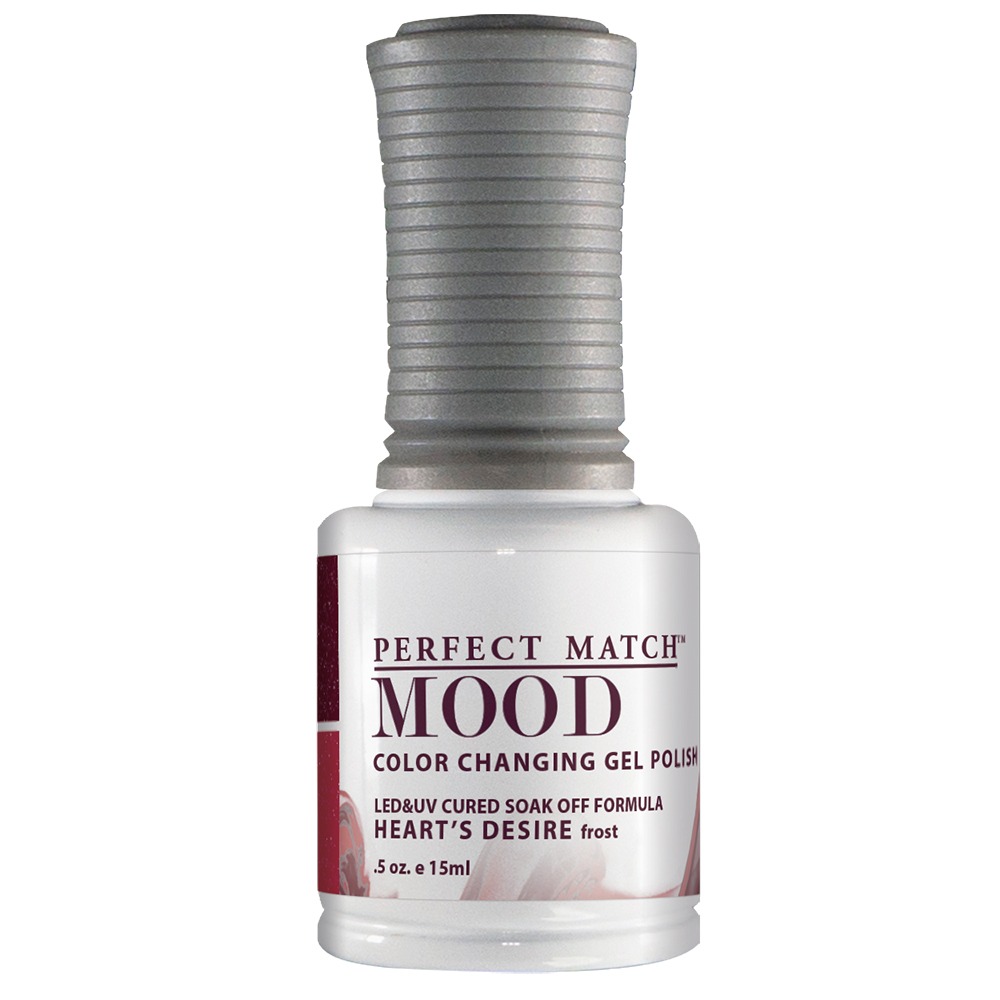 Soak Off Gel UV/LED Gel nail Polish Mood 15ml Heart's Desire MPMG38