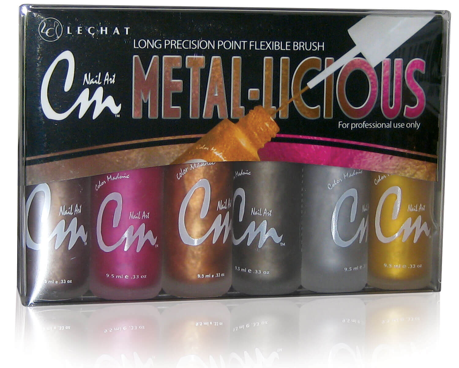 CM - Nail Art Metal-licious Collection set NAMS01
