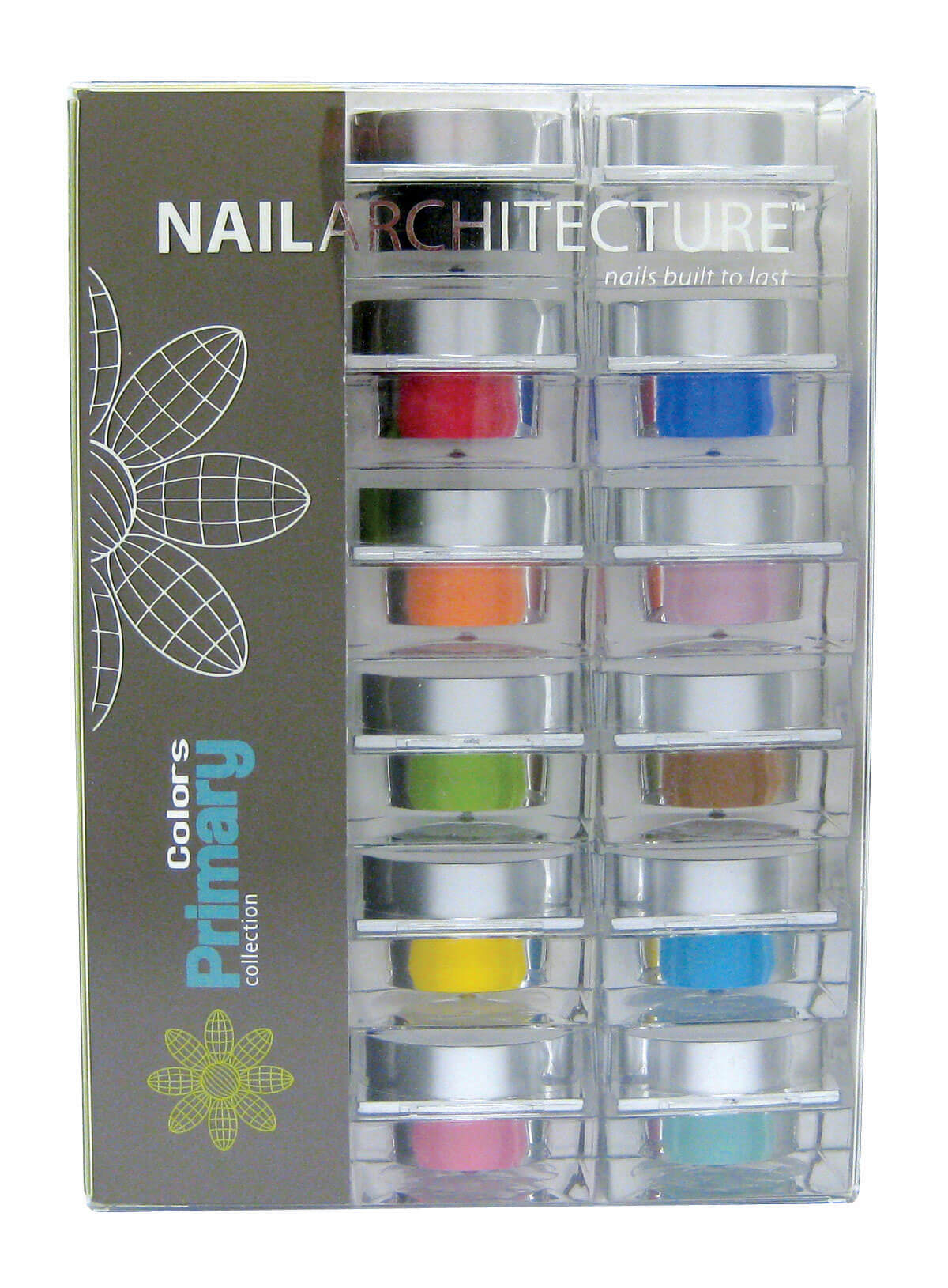 NailArchitecture Acrylic System - Primary Colors Collection NAPCS01