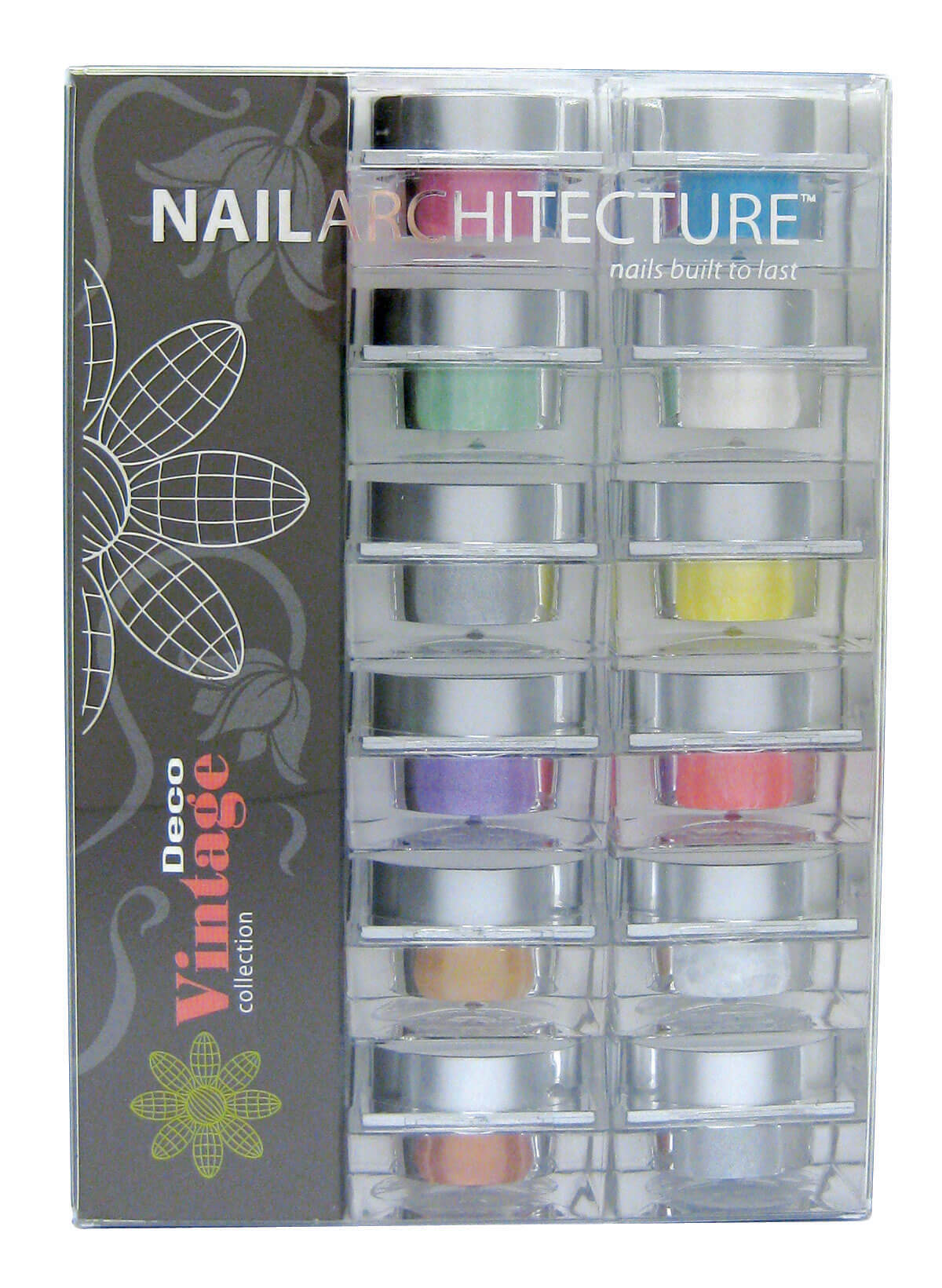 NailArchitecture Acrylic System - Vintage Deco Collection NAVDS01