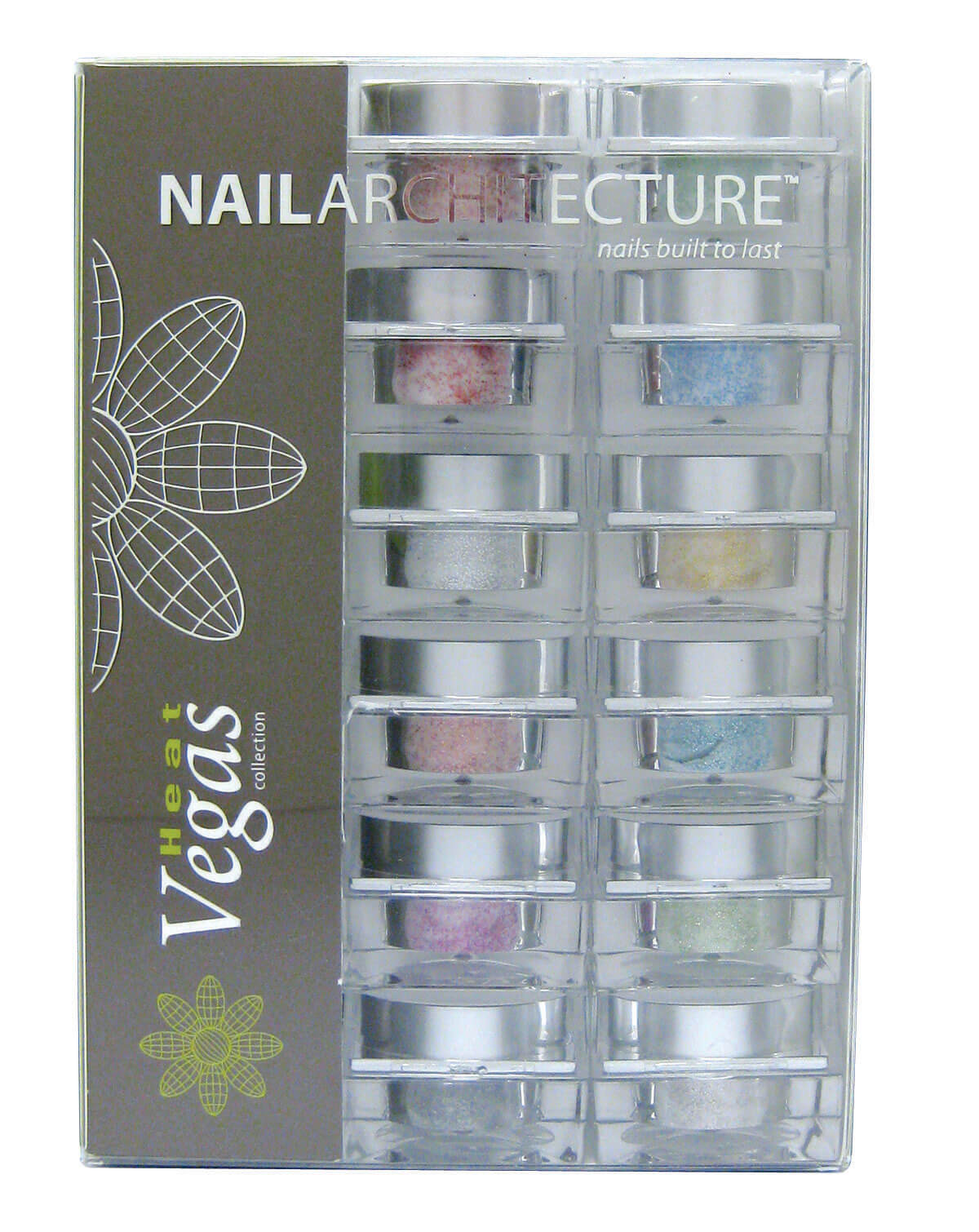 NailArchitecture Acrylic System - Vegas Heat Collection NAVHS01