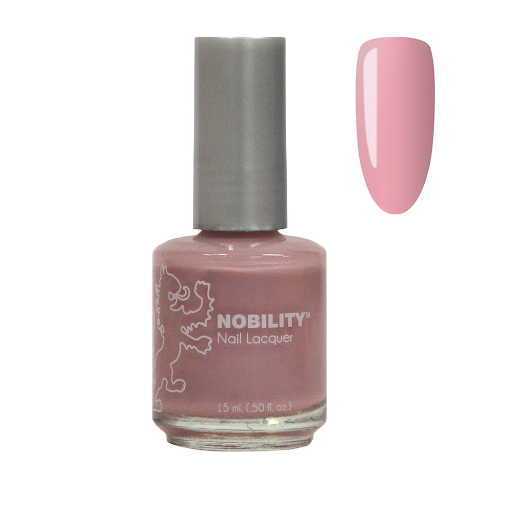 Nobility Nail Polish Shine & Last Lacquer 15ml nail paint Cool Pink NBNL10