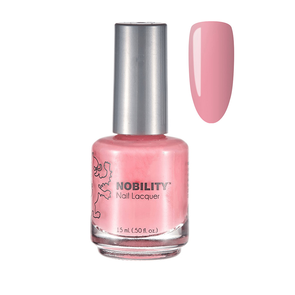 Nobility Nail Polish Shine & Last Lacquer 15ml nail paint Bubble Gum NBNL134
