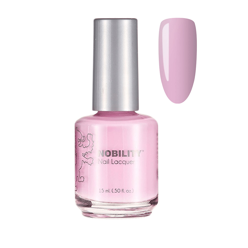 Nobility Nail Polish Shine & Last Lacquer 15ml nail paint Water Lily NBNL135